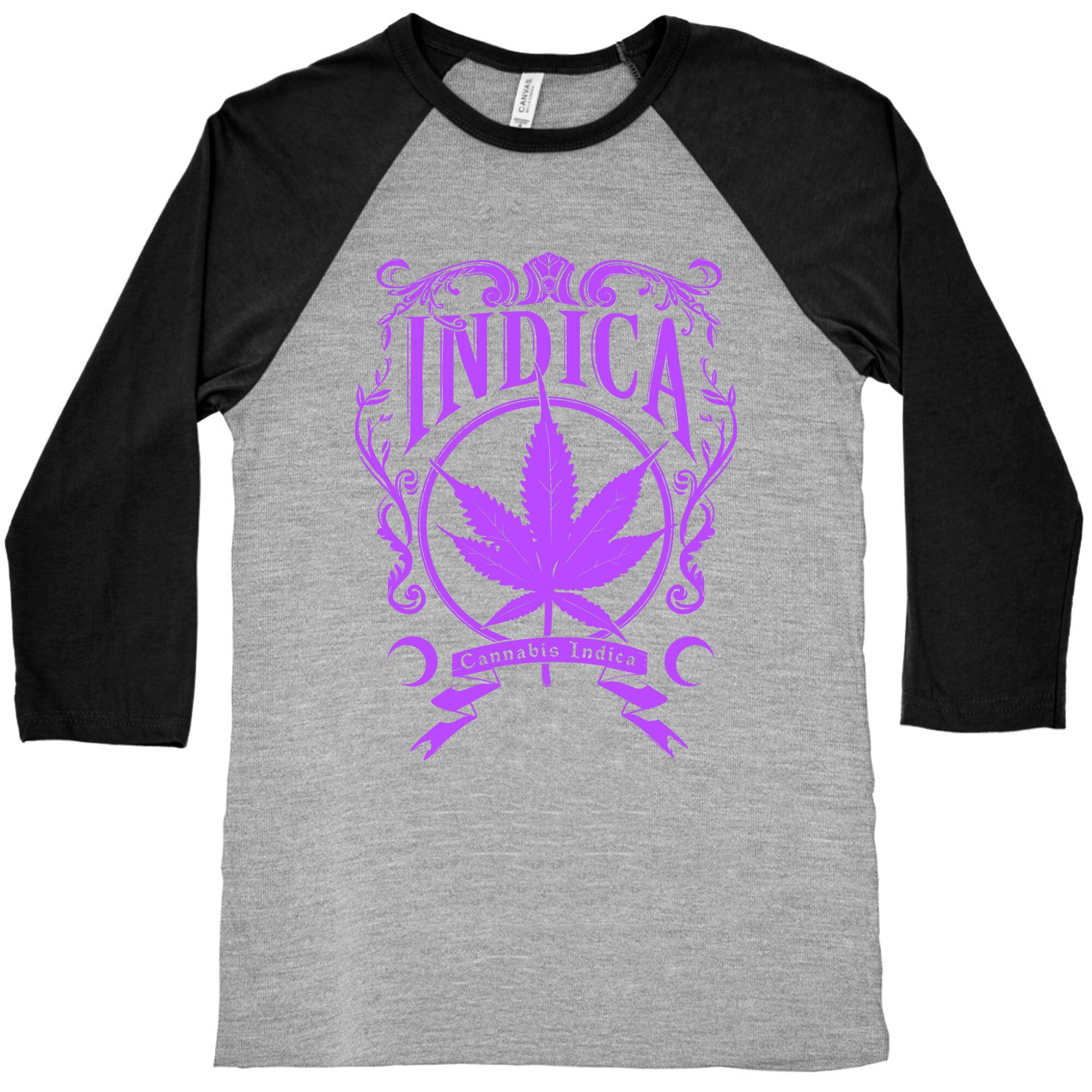 Cannabis Indica Baseball Tee